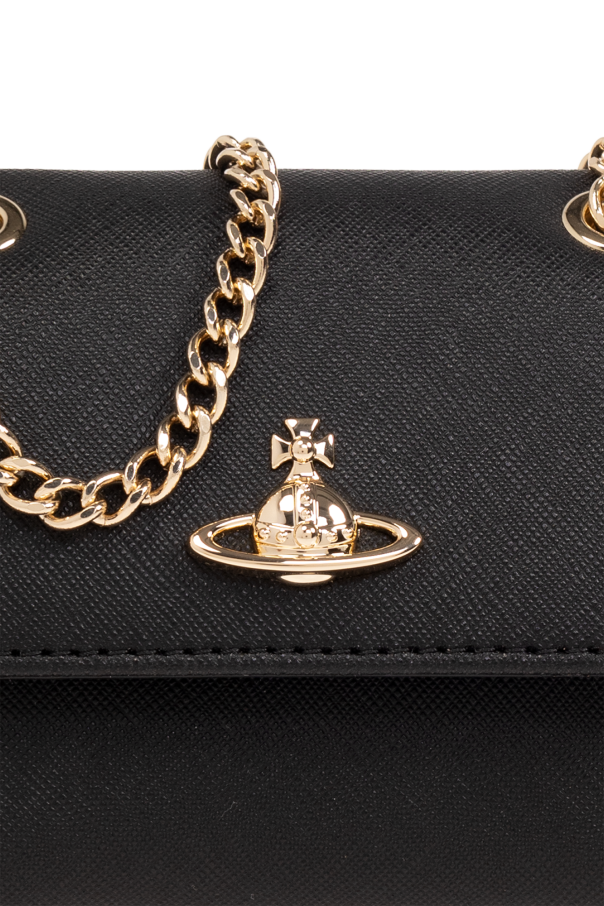 Black Shoulder bag with logo Vivienne Westwood - to classic
